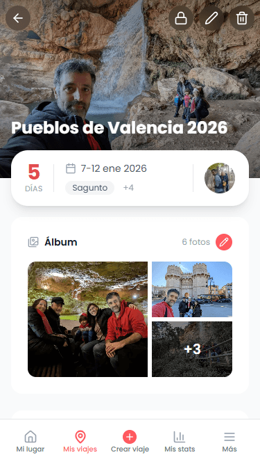 Ficha detallada de un viaje en Lugavia